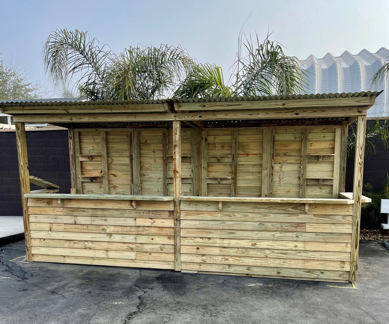 Taverns-To-Go 16 x 6 ft The Forest Hill Backyard Patio Bar