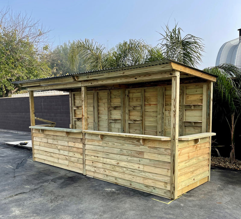 Taverns-To-Go 16 x 6 ft The Forest Hill Backyard Patio Bar