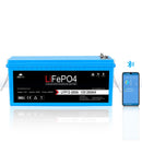 12V 200Ah LiFePo4 Deep Cycle Lithium Battery Bluetooth / Self-Heating / IP65
