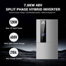 7.6KW Hybrid Inverter 48V Split Phase SGN7.6K1HB-48