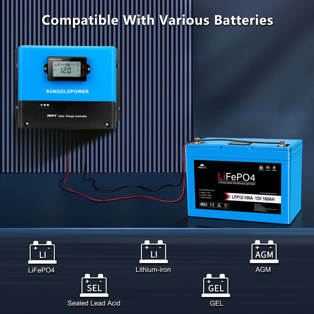 Sungold Power 60 Amp MPPT Solar Charge Controller SGC482560A