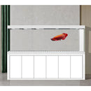 Aqua Dream 500 Gallon Tempered Glass Aquarium White Silver AD-3000-WS - Serenity Provision