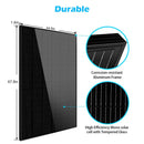 415W Mono Black PERC Solar Panel UL 61730