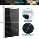 550W MONO PERC SOLAR PANEL FULL PALLET (32 PANELS) UL 61730