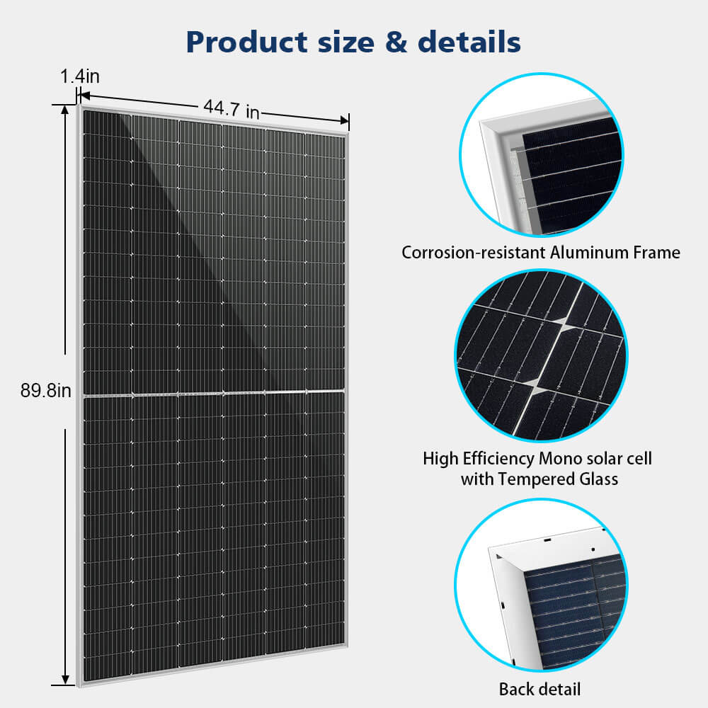 Sungold Power 560 WATT BIFACIAL PERC SOLAR PANEL FULL PALLET (32 PANELS) SG560WBG