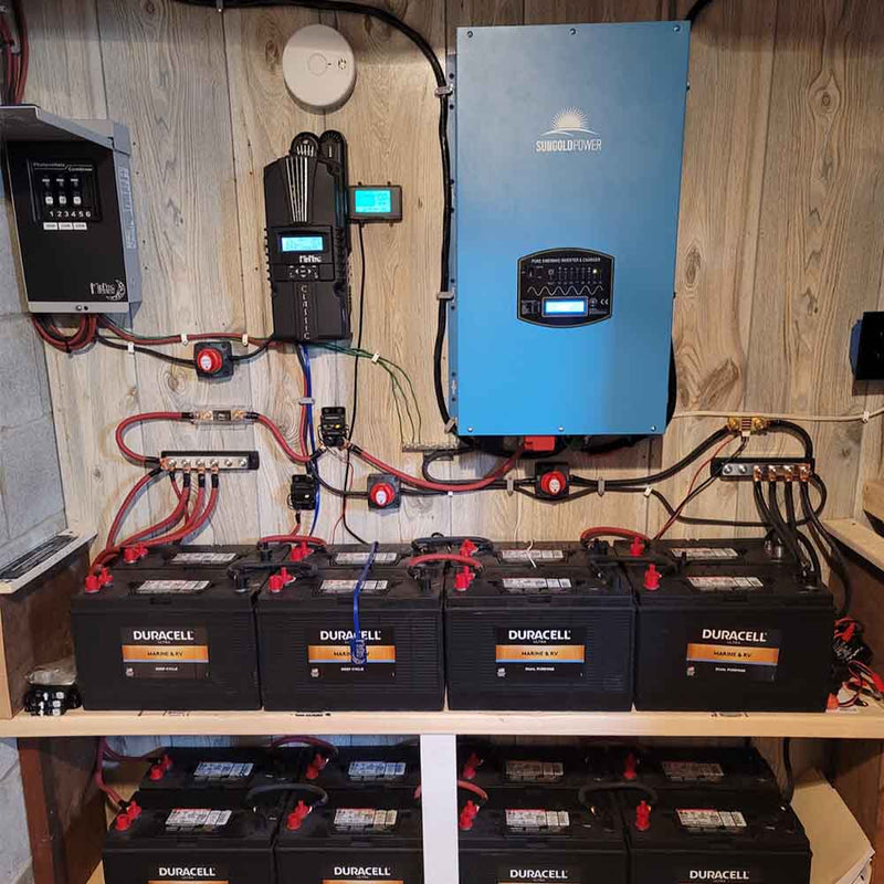 12000W 48V Split Phase Pure Sine Wave Inverter Charger