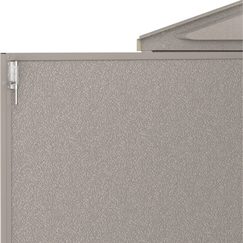 Duramax 10.5x31ft Vinyl Garage, Vinyl Storage Shed with Foundation, 2 Windows & Side Doors