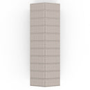 Duramax 10.5x28.5 ft Vinyl Garage, Vinyl Storage Shed with Foundation, 2 Windows & Side Doors