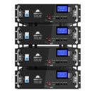 4 X 48V 100AH Server Rack LiFePO4 Lithium  Battery SG48100P UL1973  UL9540A