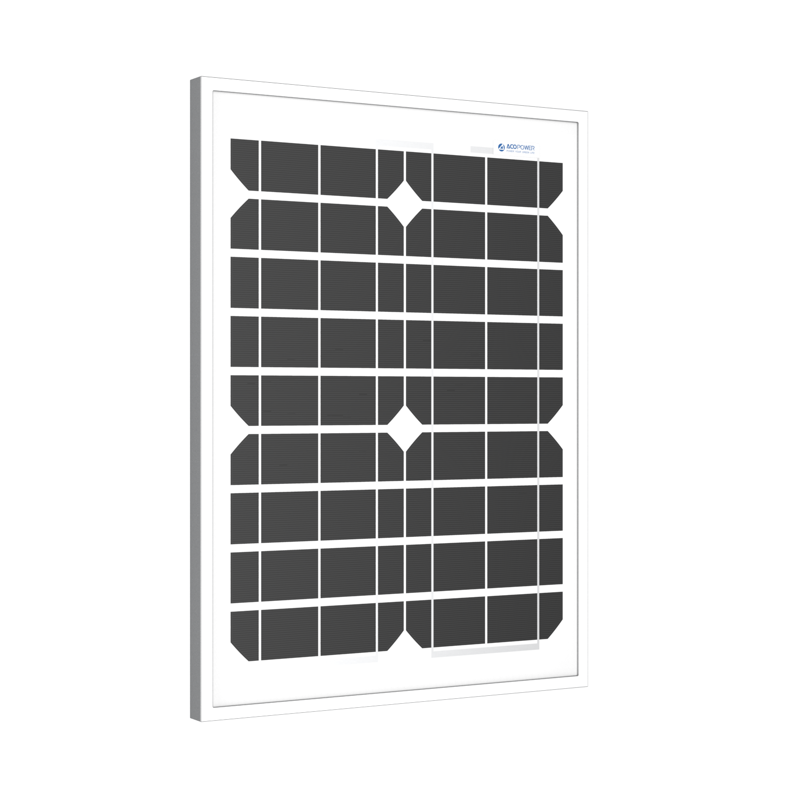 ACOPower 20 Watt Mono Solar Panel for 12 V Battery Charging, Off Grid