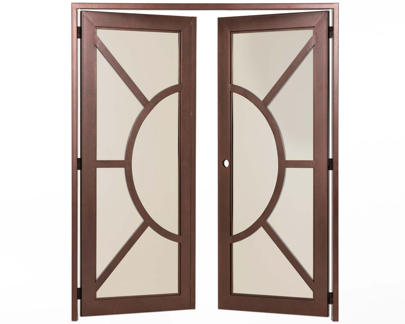 Custom Iron Door Pros Kronos Double Door Entry Door
