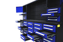 10' Storage Cabinet with Workbench (40 Drawers & 2 Cabinets)