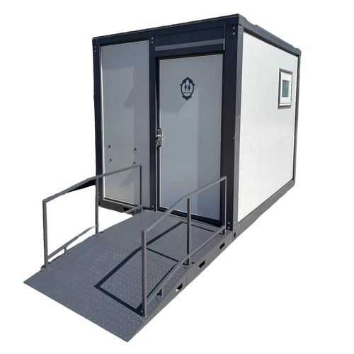 Bastone 10ft Handicap-Accessible Portable Toilet - Serenity Provision