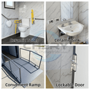 Bastone 10ft Handicap-Accessible Portable Toilet