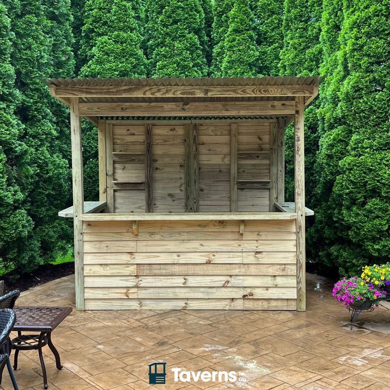 Taverns-To-Go 8 x 5 ft The Castlebar Backyard Patio Bar (MEDIUM)