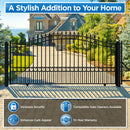 18x6 ft Steel Sliding Driveway Gate