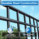 12x6 ft Steel Sliding Driveway Gate