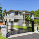 12x6 ft Steel Sliding Driveway Gate