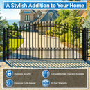 16x6 ft Steel Sliding Driveway Gate