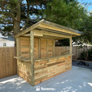 Taverns-To-Go 10 x 5 ft The Dunbar Backyard Patio Bar (LARGE)