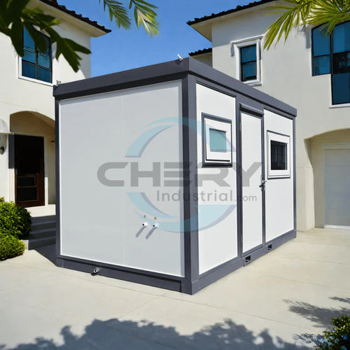 Bastone Portable Office with Bedroom and Bathroom - SUIMO87WH01 - Serenity Provision