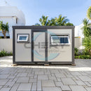 Bastone Portable Office with Bedroom and Bathroom - SUIMO87WH01 - Serenity Provision