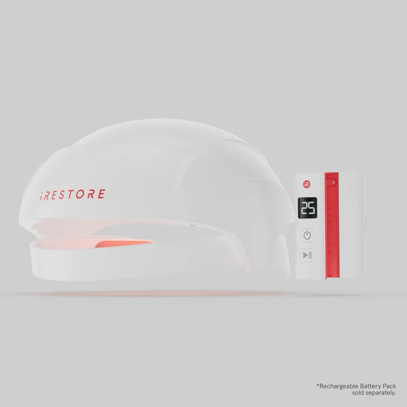 iRESTORE Laser Essential Laser Hair Growth System - FDA-Cleared Red Light Therapy for Hair Regrowth