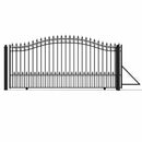 14x6 ft Steel Sliding Driveway Gate