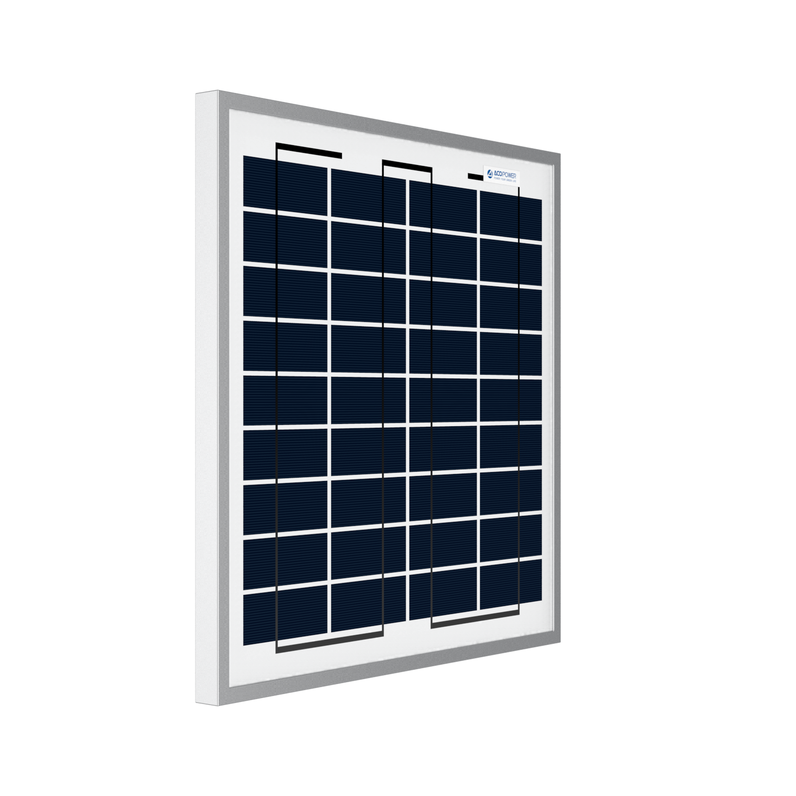 ACOPower 15W Polycrystalline Solar Panel for 12 Volt Battery Charging