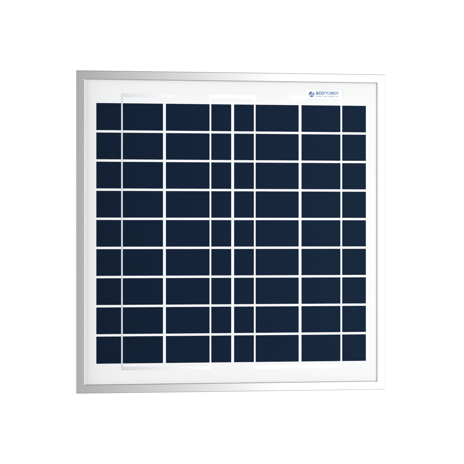 ACOPower 15W Polycrystalline Solar Panel for 12 Volt Battery Charging