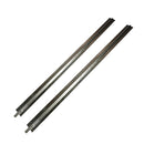 16ft Steel Sliding Driveway Gate with 5ft Pedestrian Gate