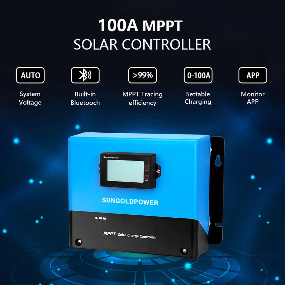 Sungold Power Off Grid Solar Kit 4000W Inverter 12VDC 120V/240V LiFePO4 Battery 1200 Watt Solar Back Up SGK-PR4S