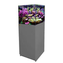 Aqua Dream 37 Gallon Coral Reef Aquarium Ultra Clear Glass Tank & Built in Sump Silver REEF-450-SILVER - Serenity Provision