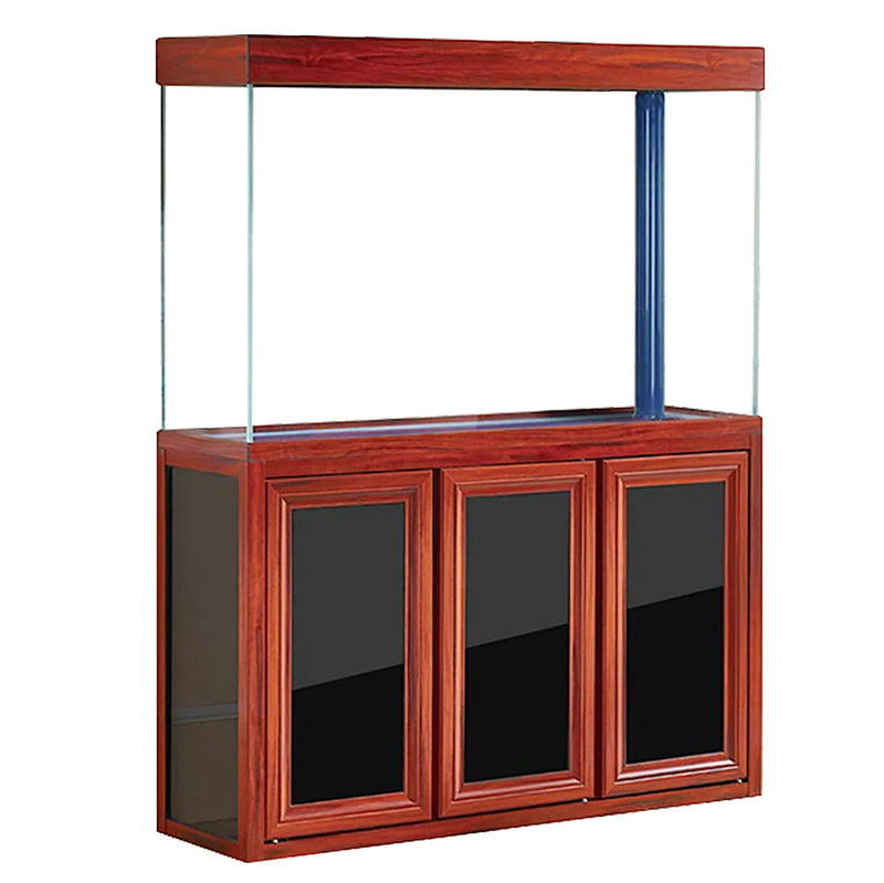 Aqua Dream 175 Gallon Tempered Glass Aquarium Redwood AD-1560-RW - Serenity Provision