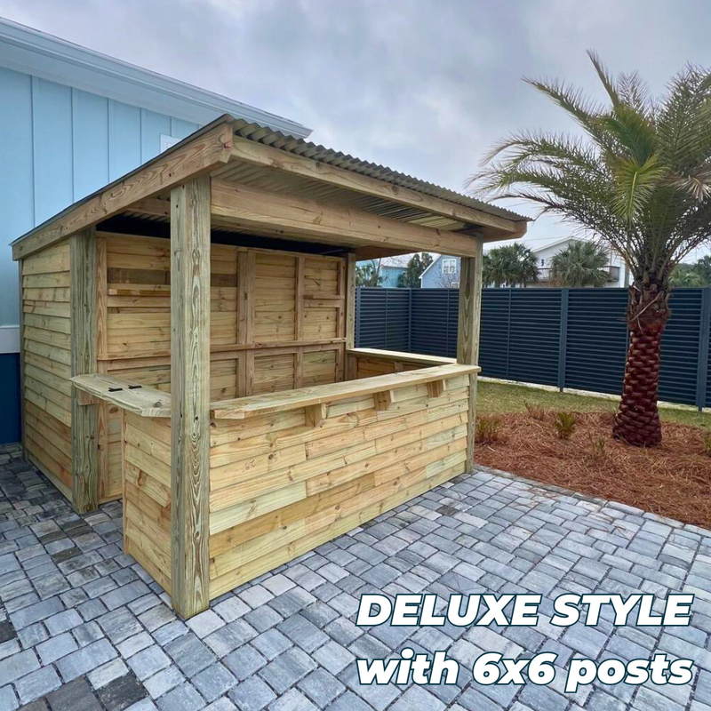 Taverns-To-Go 10 x 10 ft The Storehouse Backyard Patio Bar