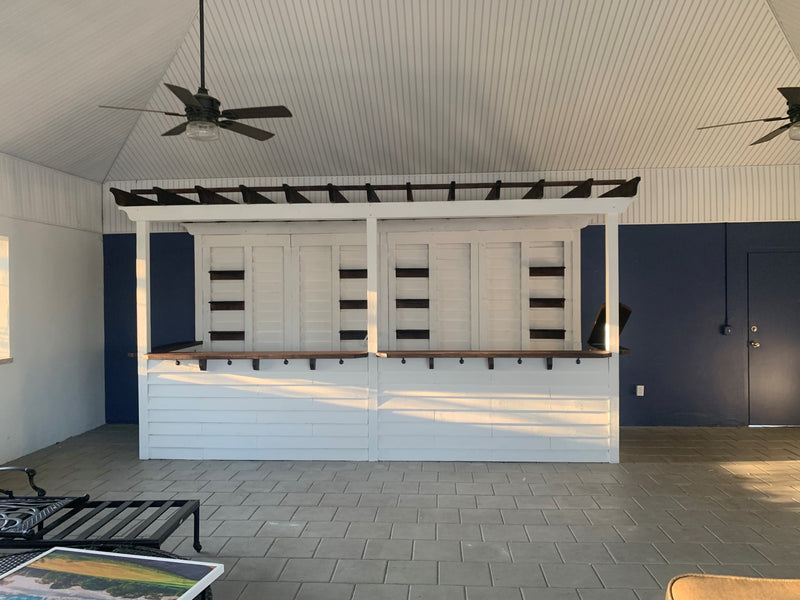 Taverns-To-Go 16 x 6 ft The Forest Hill Backyard Patio Bar