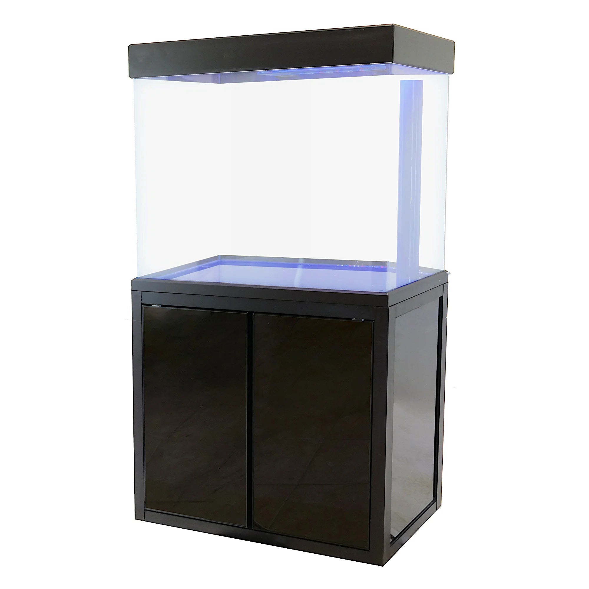 Aqua Dream 50 Gallon Tempered Glass Aquarium Black AD-860-ABK - Serenity Provision