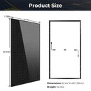 500W Mono Black PERC Solar Panel UL 61730