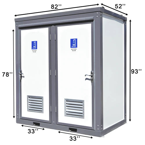 Bastone 2 Private Mobile Shower Room - PM000128 - Serenity Provision