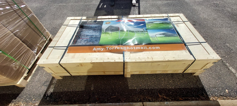 Golden Mount Classic Steel Carport 20'W x 20'L