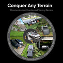 Mowrator S1 4WD Remote Control Lawn Mower – 75% (37°) Slope Crawler Mower for Steep Hills & Rough Terrain