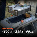 Mowrator S1 4WD Remote Control Lawn Mower – 75% (37°) Slope Crawler Mower for Steep Hills & Rough Terrain