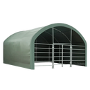 Chery Industrial 20' x 20' Livestock Corral Shelter with Front Door