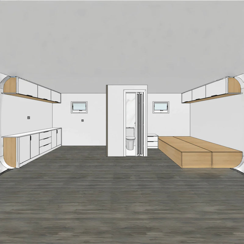 Outdoor Living and Working Tiny House 20ft -  SUIPB5930MM
