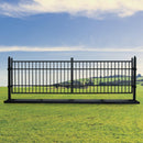20 ft Steel Farm Driveway Gate