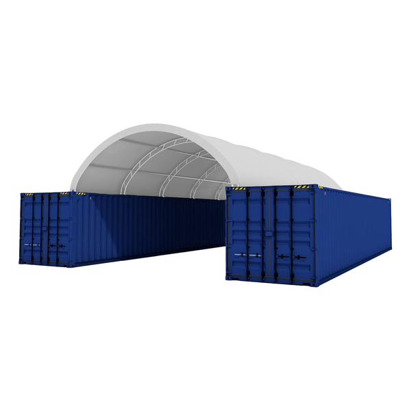 Gold Mountain Fortified 20'x40' Double Truss Container Shelter
