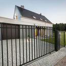 20x6 ft Steel Sliding Driveway Gate - MADRID Style