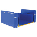 Vestil Steel Zero Lift & Tilt Table 44 In. x 72 In. AC Powered 460 Volt 3 Phase 4,000 Lb. Capacity Blue - ZLTT-4472-4-48