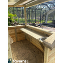 Upgrade interior countertop to 20" wide in lieu of 10"