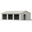 Chery Industrial 23 x 40 ftThree Car Garage Shed with Side Entry Door